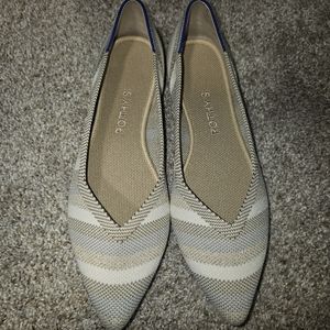 Rothys golden stripe retired style. Size 8